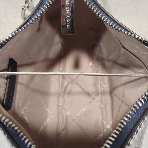 Michael Kors Sequins Cora Pouchette 2 Way Bag, NWT - Picture 9 of 16